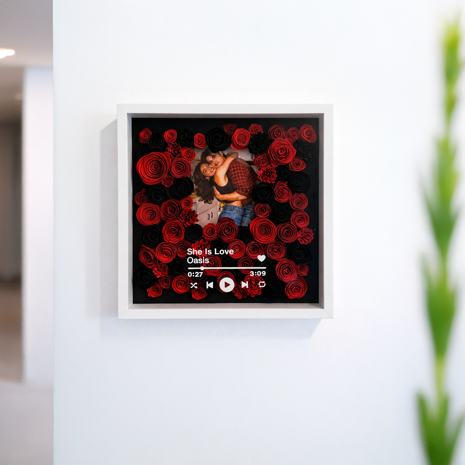 Fotografía en composición floral