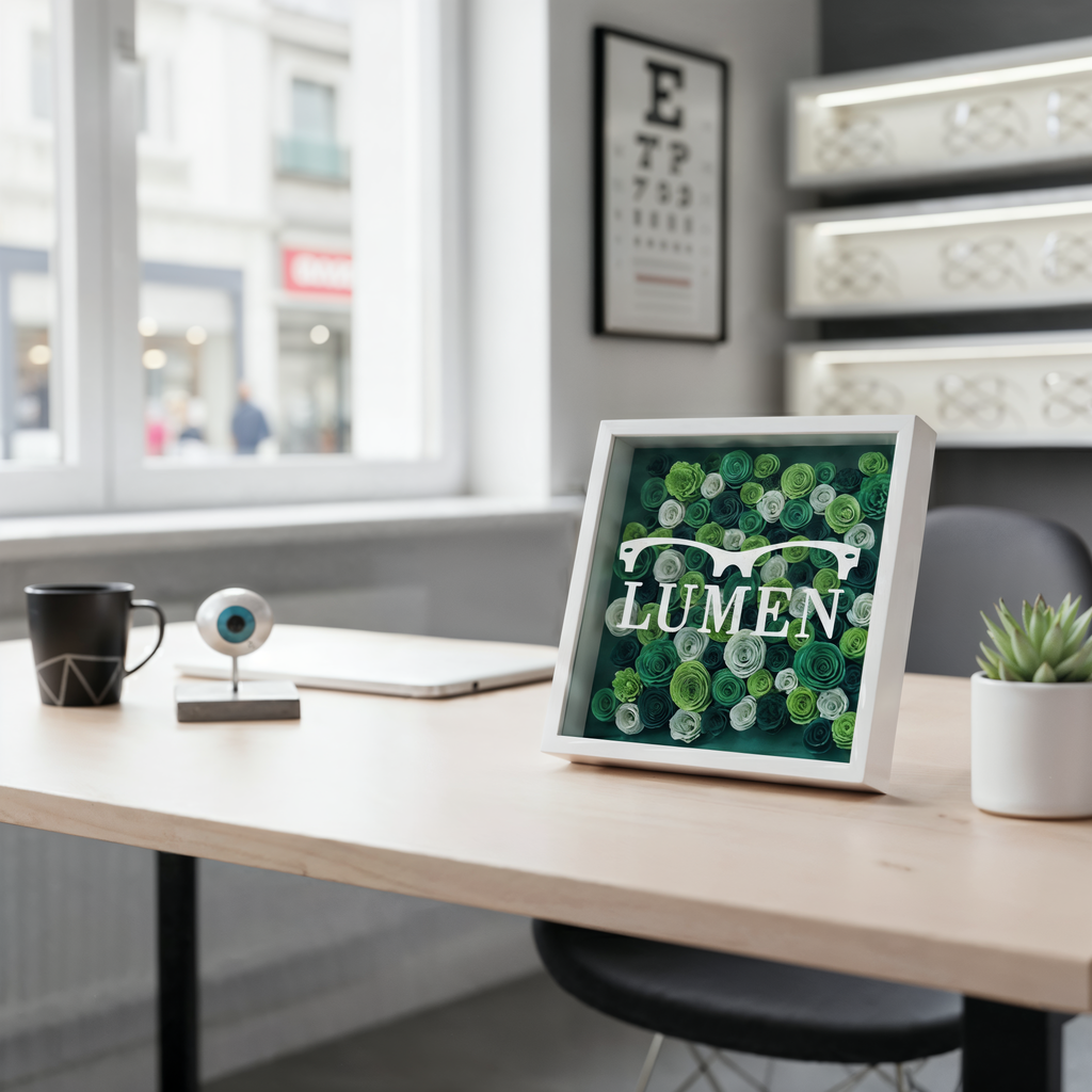 Identidad en relieve – pieza corporativa personalizada