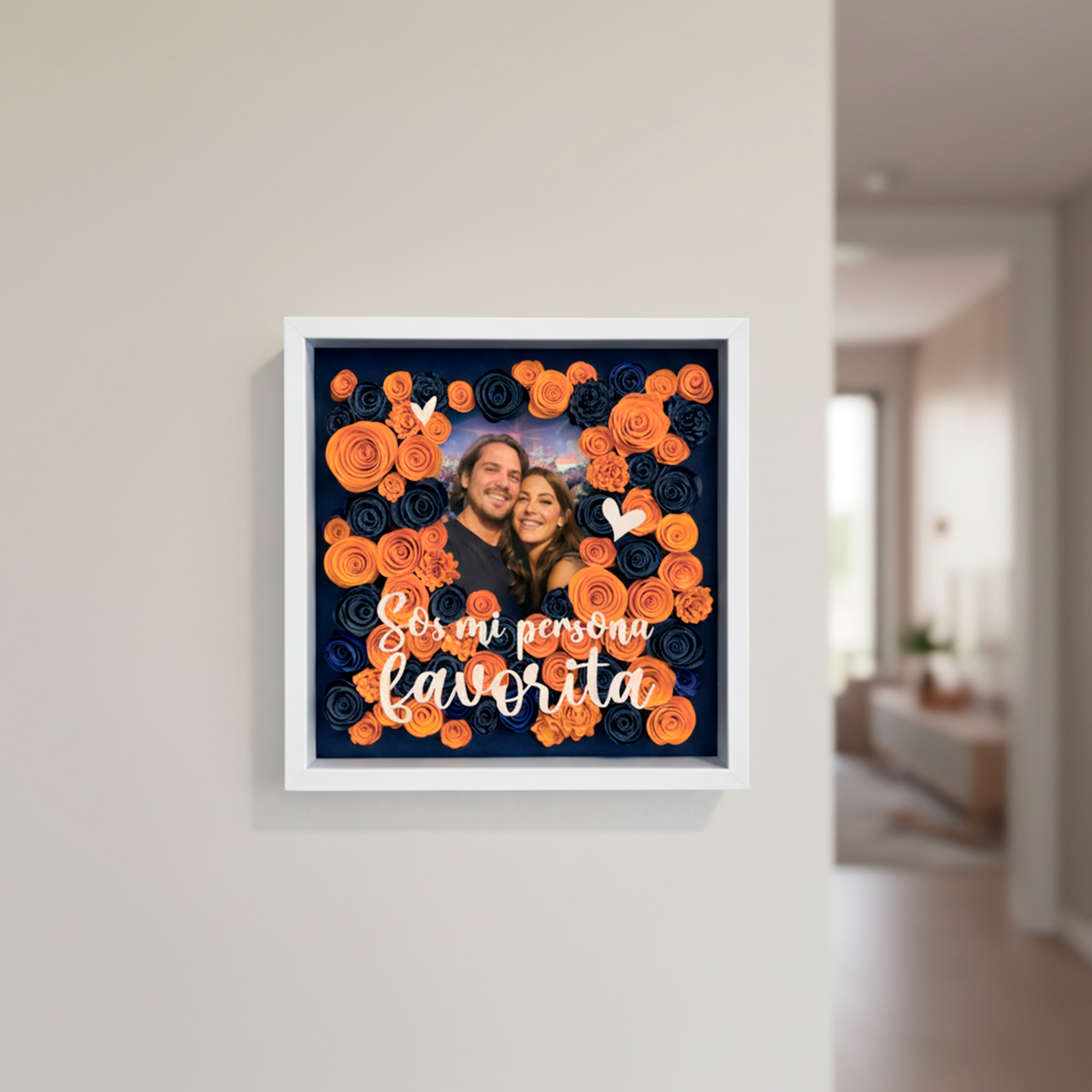 Fotografía en composición floral